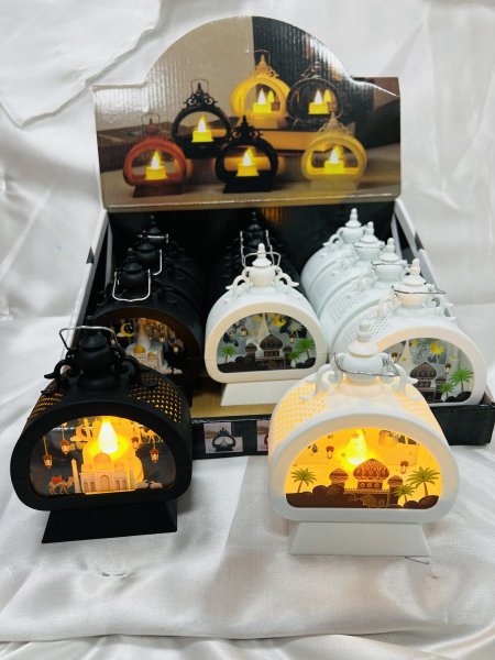 فانوس مضيء شكل قبة