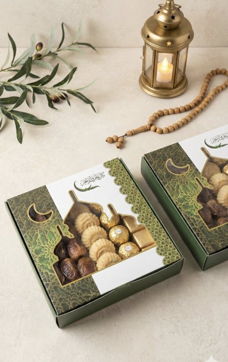 علب تمر وحلويات رمضان والعيد🌙/ دزينة 12 حبة