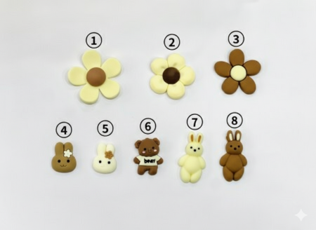 ملصقات الدبدوب / 20 قطعة