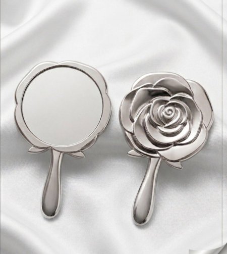 مراية  فضي / 15 سم