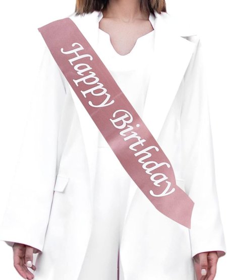 وشاح Happy birthday