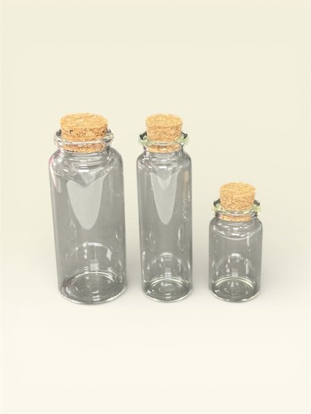 انابيب زجاجية 3 احجام