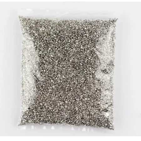 زجاج فضي مبروش